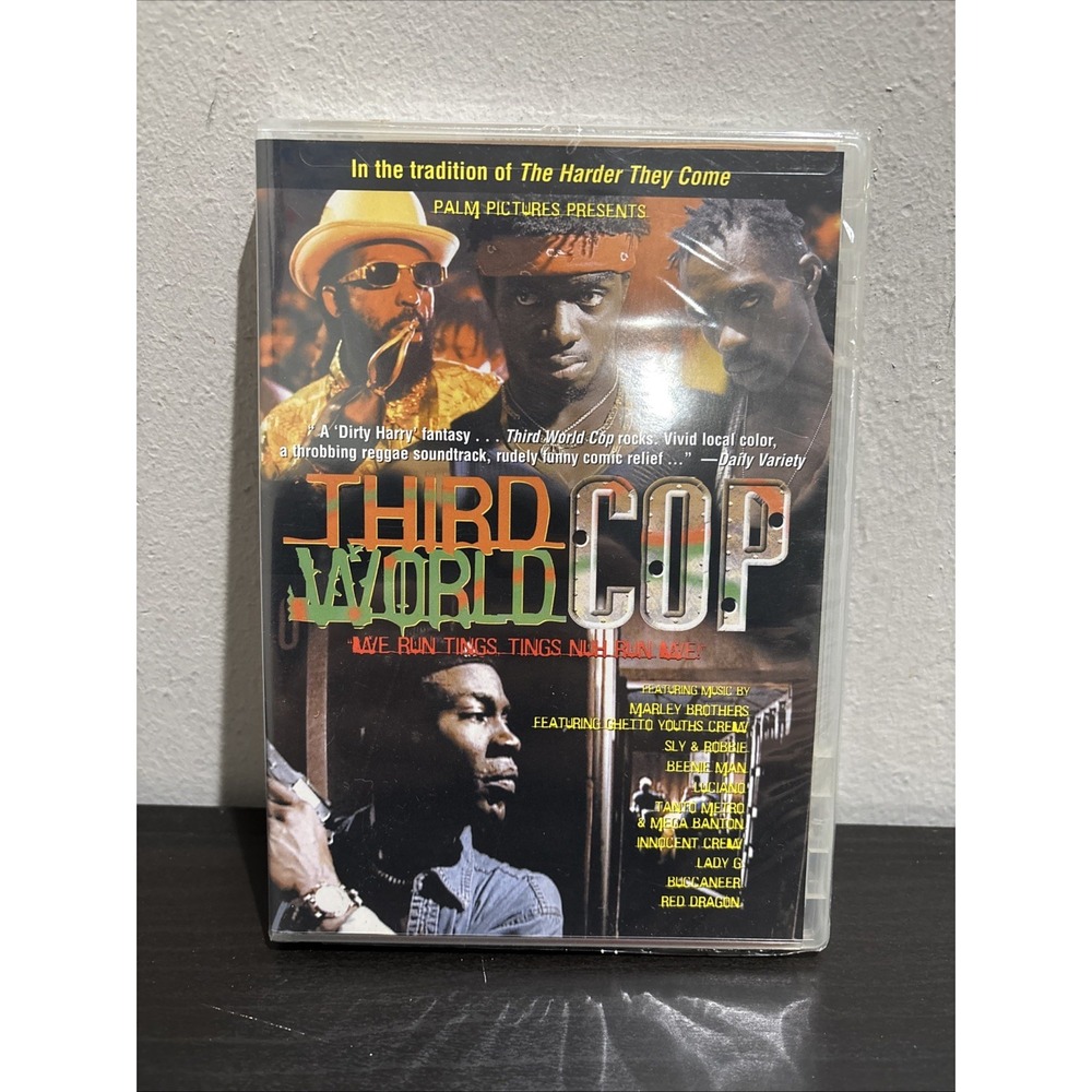 Third World Cop (DVD 1999) - Jamaica Marley Brothers Beenie Man Brand New Sealed
